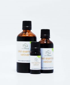 Ulei esential vetiver (10 ml, 50 ml, 100 ml, 1 litru)