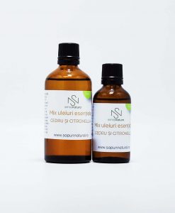 Mix uleiuri esentiale, Cedru si Citronella (50 ml, 100 ml)