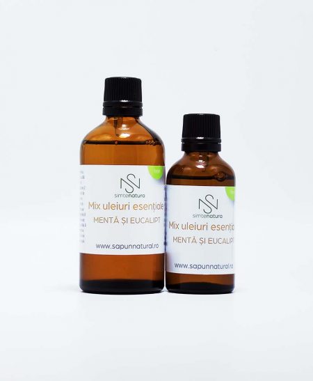 Mix uleiuri esentiale, Menta si Eucalipt (50 ml, 100 ml)