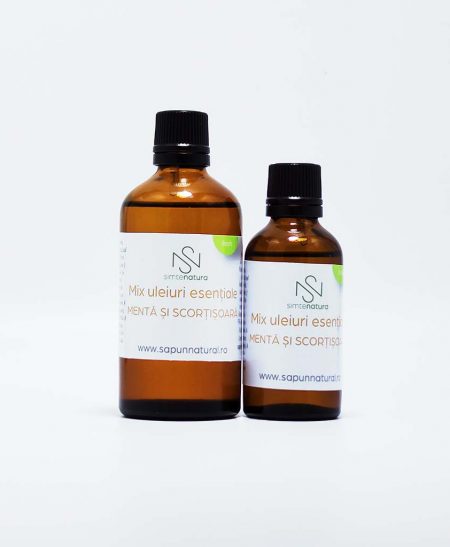 Mix uleiuri esentiale, Menta si Scortisoara (50 ml, 100 ml)