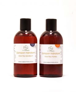 Pachet sampoane hidratante naturale, pentru EA și pentru EL (2 x 250 ml)