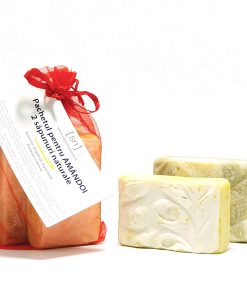 Pachet pentru Amandoi, 2 sapunuri naturale