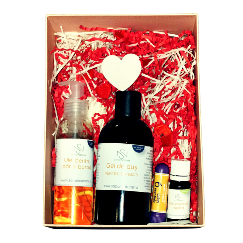 Set cosmetice de ingrijire pentru barbati